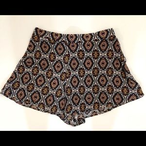 1960s Dead Stock Tiki Prints Shorts/ Swim Shorts